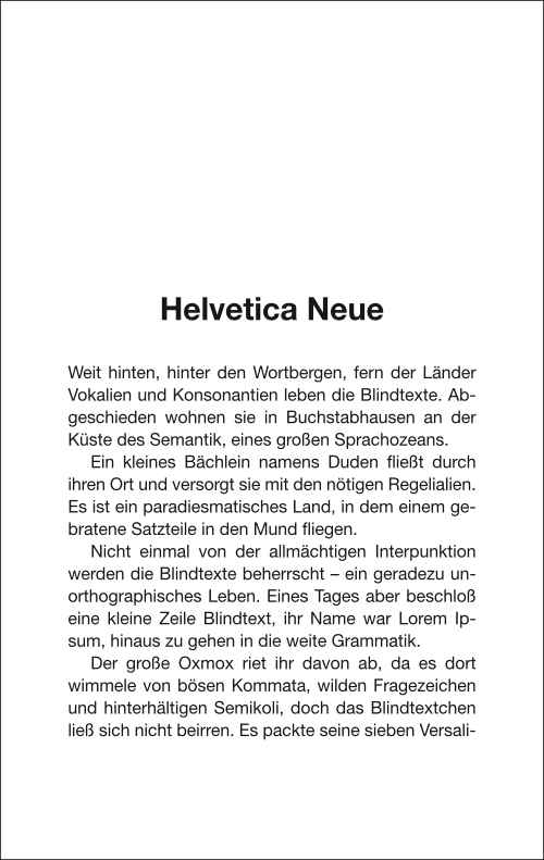 Helvetica Neue