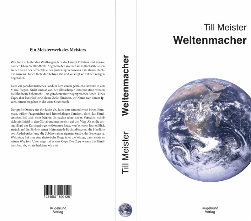 Vorne freistehend Herrn Meyers Buchmacherei