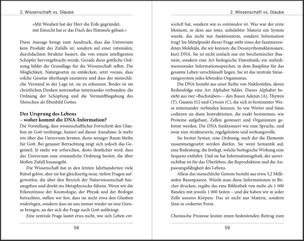 Der Satzspiegel eines Buches